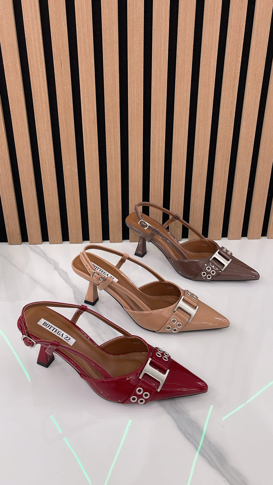 Slingback Bottega 22