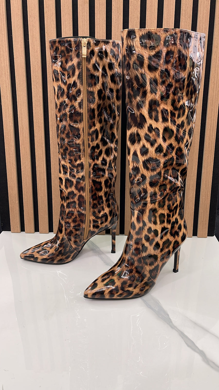 Stivale Maculato Lucido